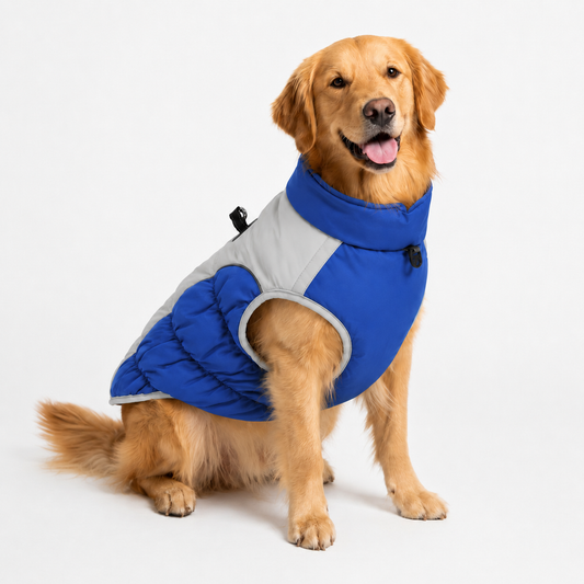 Manteau Hiver Essentiel — Protection froid & pluie pour chiens moyens et grands