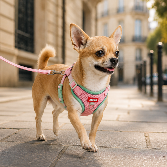 Harnais Léger respirant pour chien Minouche, idéal pour l'été