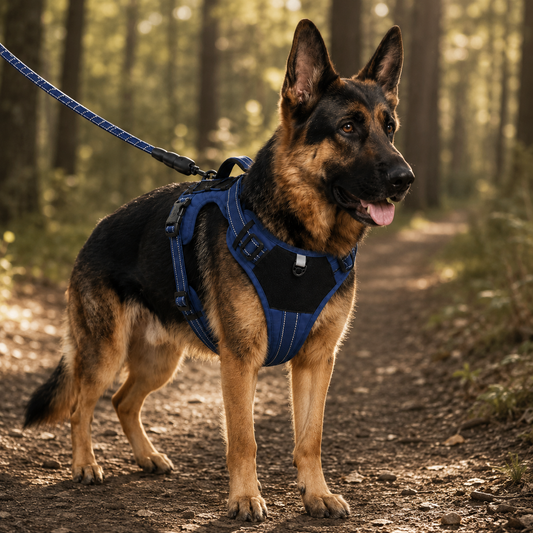 Harnais Sécurité pour chien Minouche, pour un bon maintien en balade