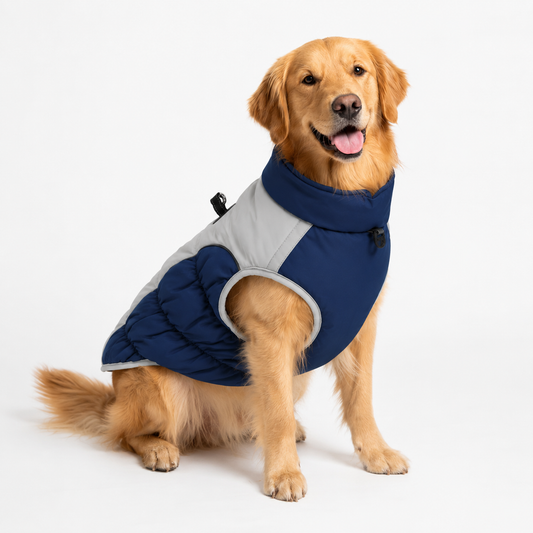 Manteau Hiver Essentiel — Protection froid & pluie pour chiens moyens et grands